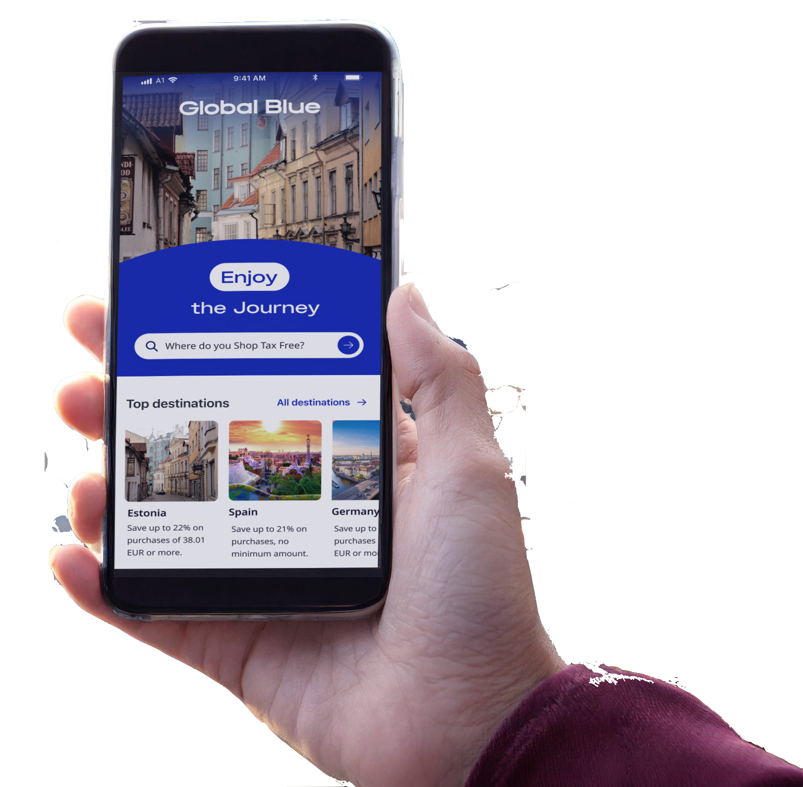Global Blue app